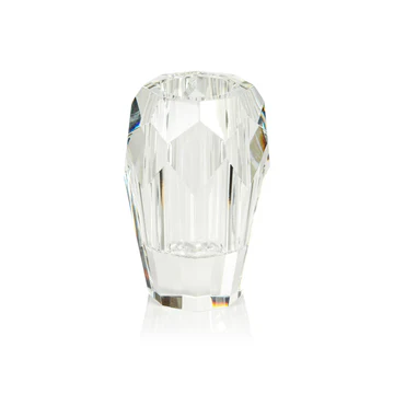 Veniza Cut Crystal Vase Clear