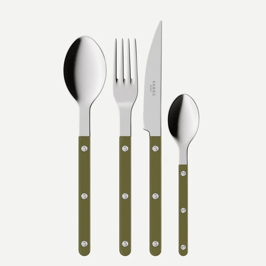 Sabre Bistrot Fern Green Cutlery Set