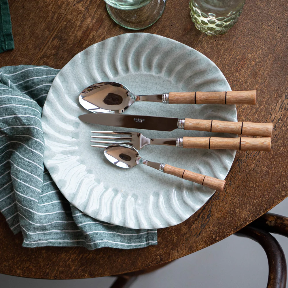Sabre Four Piece Bamboo Cutlery Set