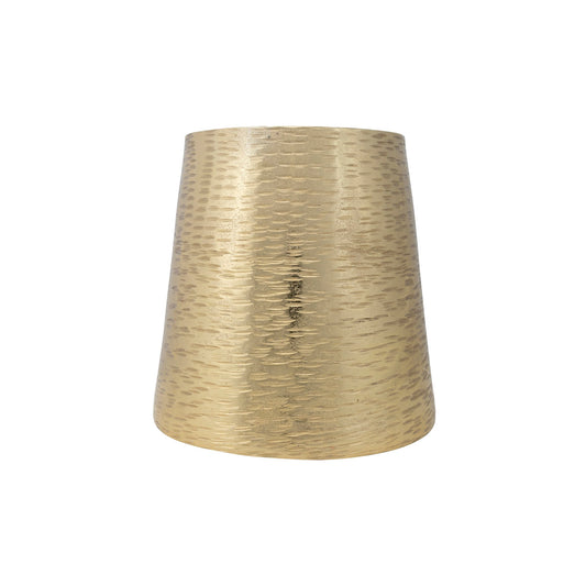 Olivet Gold Vase, 9"x9"