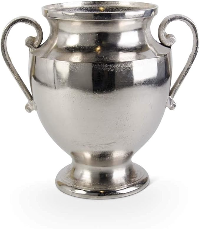 Textured Nickel Urn