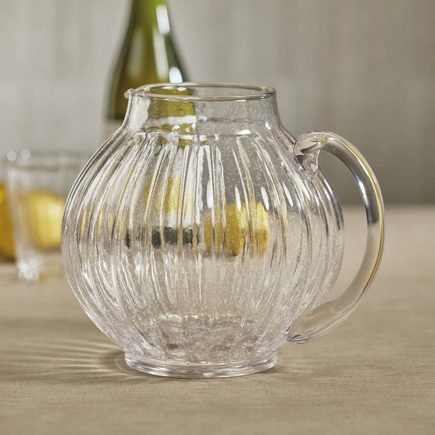 Biot Bubble Glass Pitcher