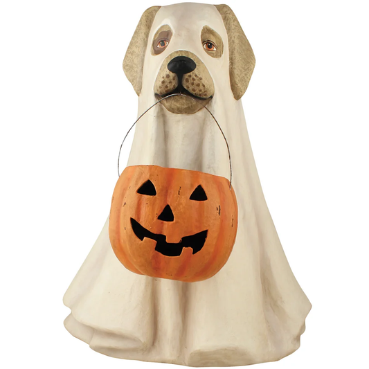 Large Ghost Costume Dog