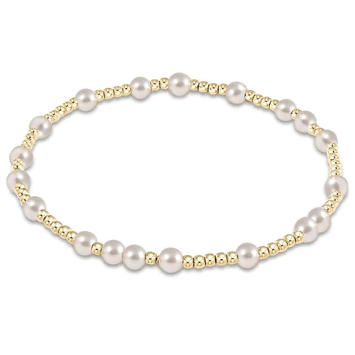 Hope Unwritten Bracelet - Pearl 6mm