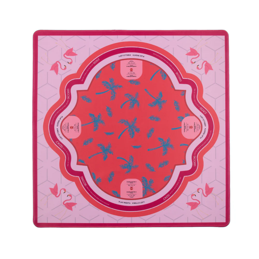Flamingo Mahjong Mat, Fuchsia