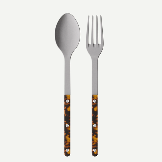 Sabre Bistrot 2 Piece Serving Set, Tortoise