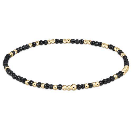 enewton Extends Hope Unwritten Gemstone 2mm Bead Bracelet Faceted Hematite