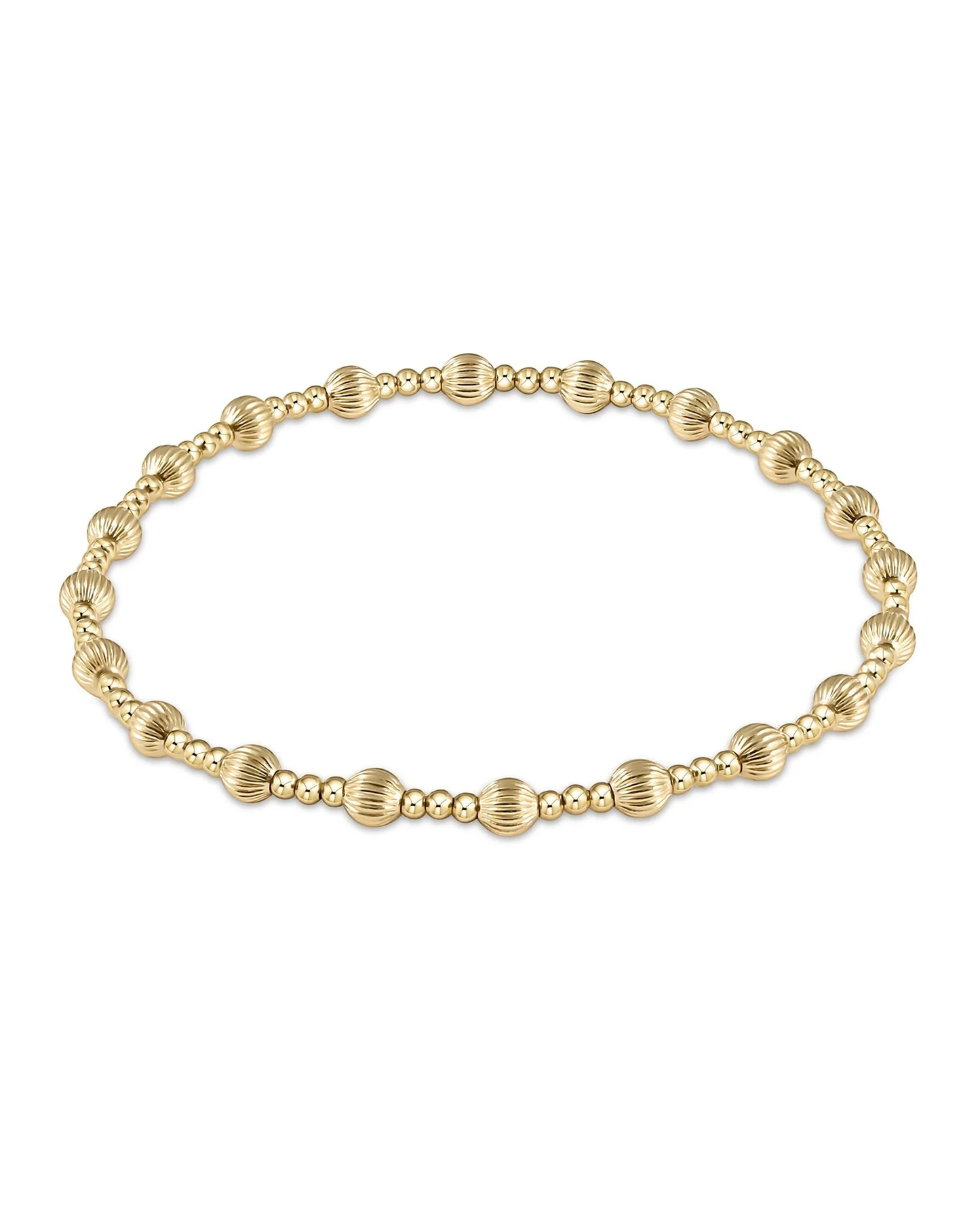 enewton Gold Dignity Sincerity 4mm Bead Bracelet