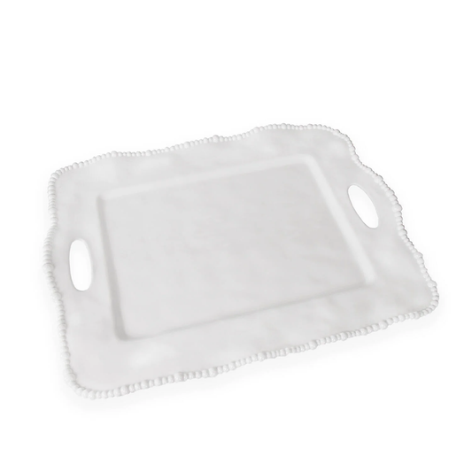Alegria Rectangle Tray with Handle 19.75" L x 15.75