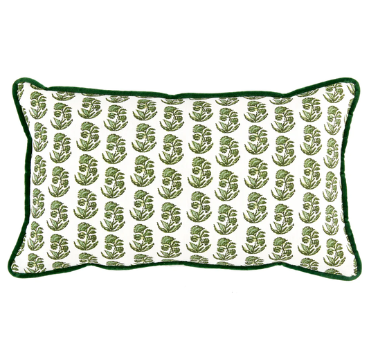 Rita Emerald Lumbar Pillow