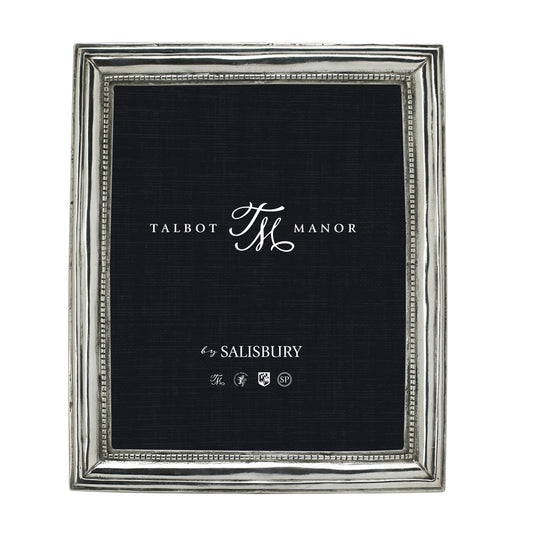 Pewter 8x10 Beaded Frame