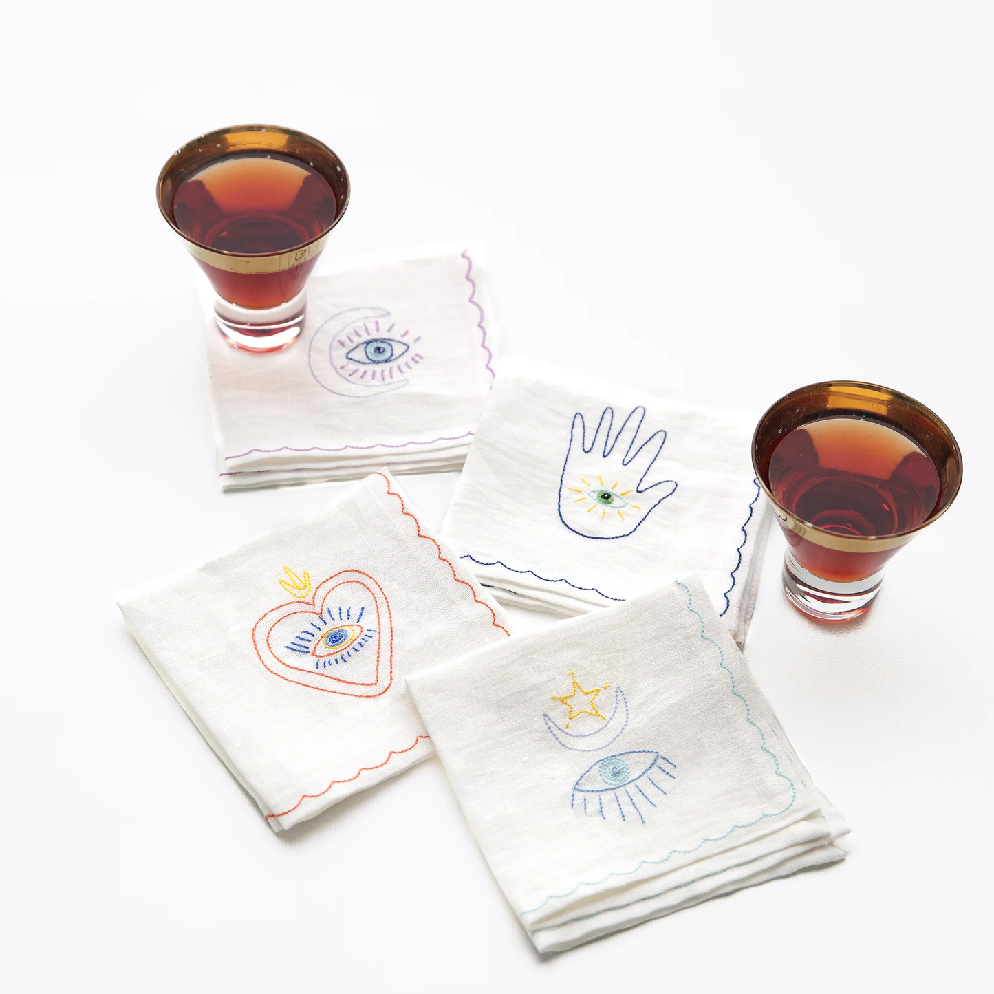 Lucky Charms Cocktail Napkins, Set of 4