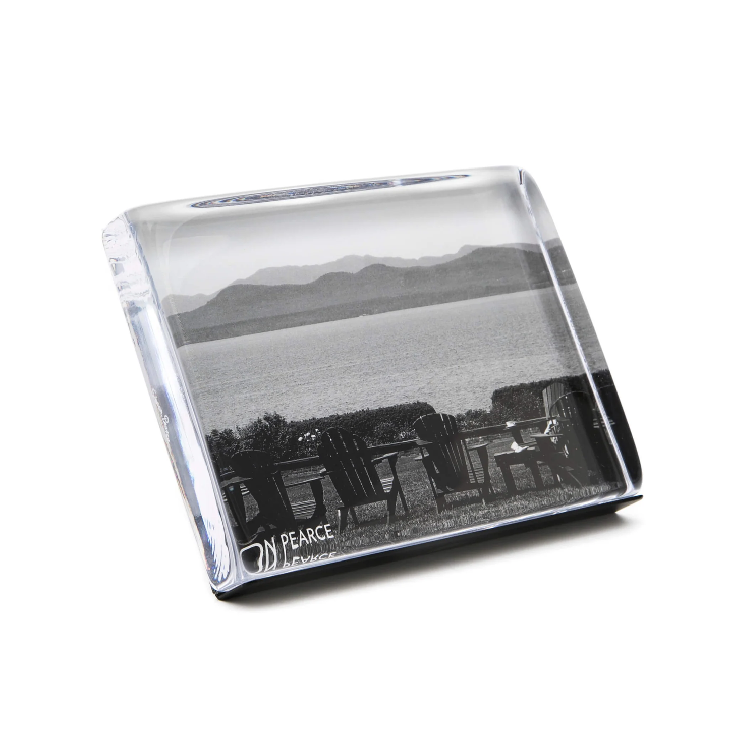 Simon Pearce Woodbury Photo Block 5x7 Horizontal