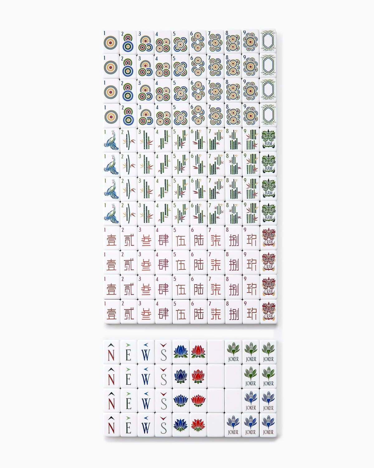 Heritage Mahjong Tiles - Oh My Mahjong