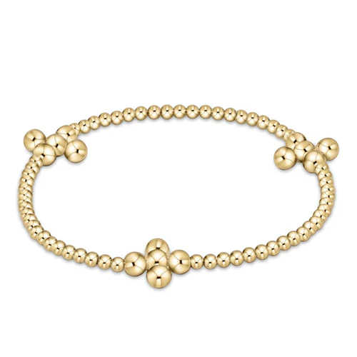 enewton Gold Dignity Sincerity 4mm Bead Bracelet