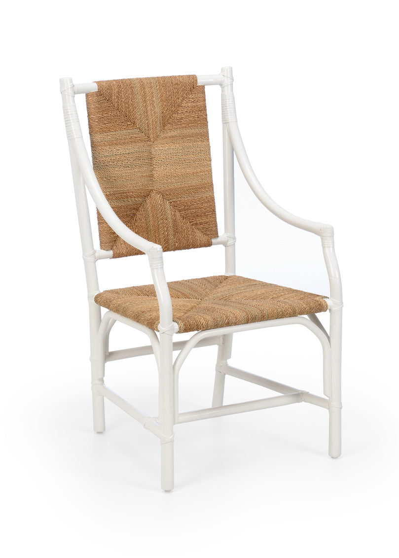 Mecklenburg Chair Rush Seat White 39 x 22