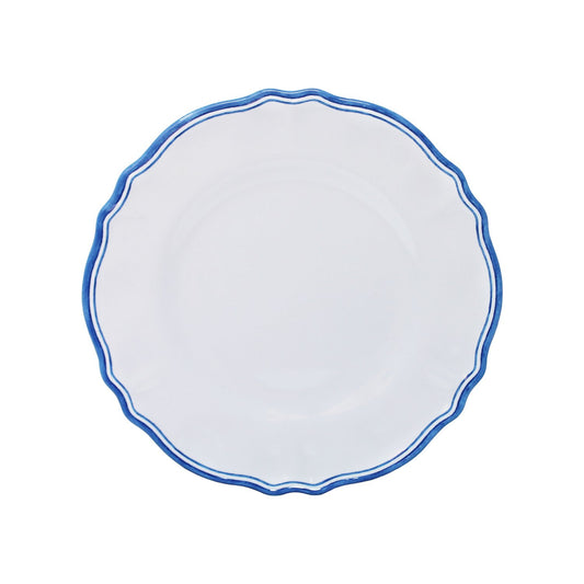 9" Salad Plate Maison White/Blue